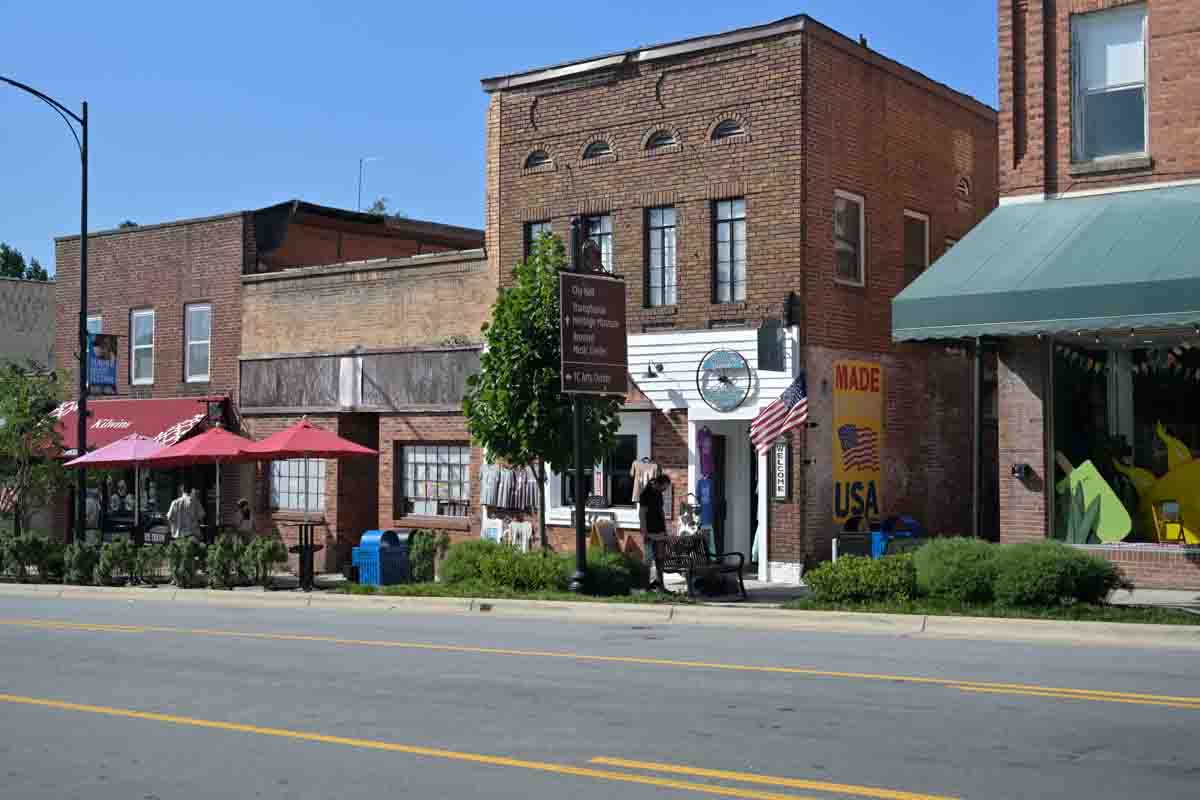 View of towntown